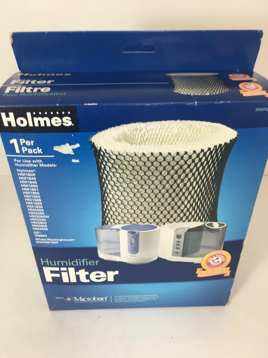 Humidifier Filter Holmes 1 per pack Mod HWF65 Various Models. See picture