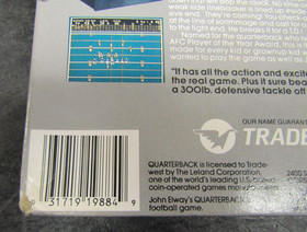 John Elway's Quarterback (Nintendo NES, 1989) Game & Box - Tested Working - #2