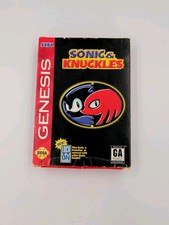 Sonic  Knuckles Sega Genesis, 1994 CIB