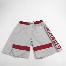 Stanford Cardinal Nike Elite Game Shorts Men's Gray/Dark Red Used