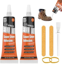 Shoe Glue Sole Repair Adhesive Waterproof Clear Shoe Repair Glue for Sneakers, B