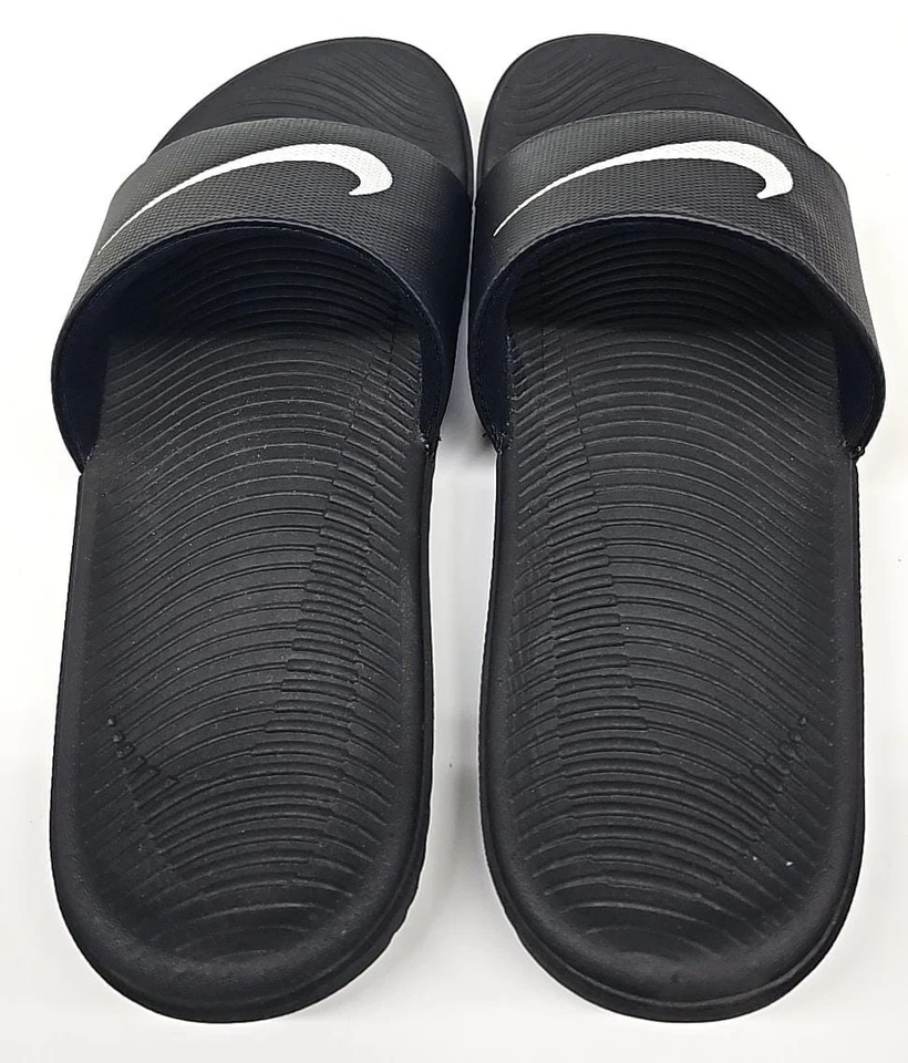 Мужские шлепанцы Nike Kawa размер 10 | удобные сандалии без шнуровки тапочки для бассейна пляжа - Изображение 3 из 4