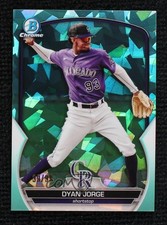 2023 Bowman Chrome Sapphire Edition Prospects Aqua 39/99 Dyan Jorge 0lj0