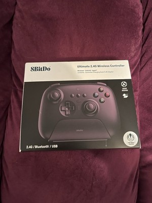 8BitDo Ultimate 2.4G Wireless Controller for Android,Windows,Apple - Black