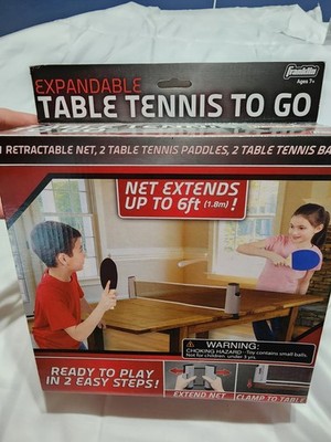 Franklin Table Tennis/Ping Pong To Go, Play Anywhere!! w/ Two Paddles And Ball