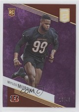 2023 Panini Donruss Elite Rookies Purple 13/49 Myles Murphy #171 13c4