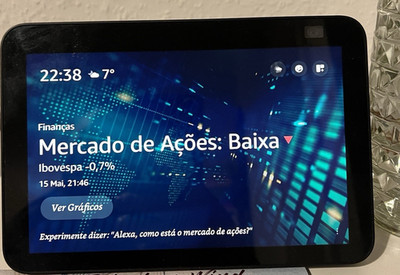 Amazon Echo Show Smart Lautsprecher mit Display, Alexa, WLAN/Bluetooth, Schwarz