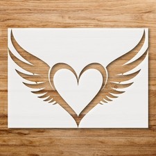 Heart Designs Wall Art Stencil for Romantic Home Decor - StencilAir