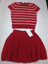 New Polo Ralph Lauren Lunar New Year Sweater  Skirt Set Girls Size 5