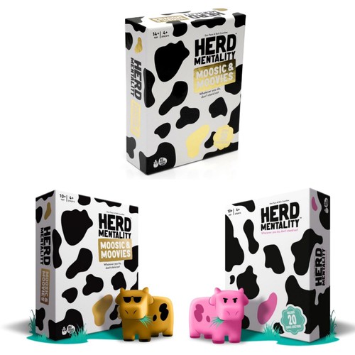 Herd Mentality And Moovies Edition Board Game: Hilarious Family Game Cards - Picture 8 of 8