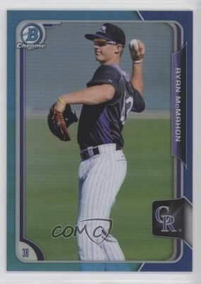 2015 Bowman Draft Chrome Blue Refractor 76/150 Ryan McMahon #26 0e2x