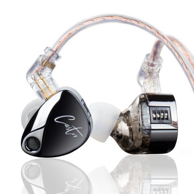 KZ Castor in Ear Monitor Headphones, HiFi Improved Bass Earphone 0, BassBlack 