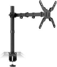 Mount-It MI-708 Large Single Monitor Desk Mount Black
