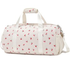 Ballet Dance Bag for Girls Corduroy Cherry Duffle Bag Sports Gym Bags for Gir...
