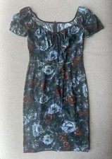 Dolce & Gabbana Silk Flower Dress Size 44