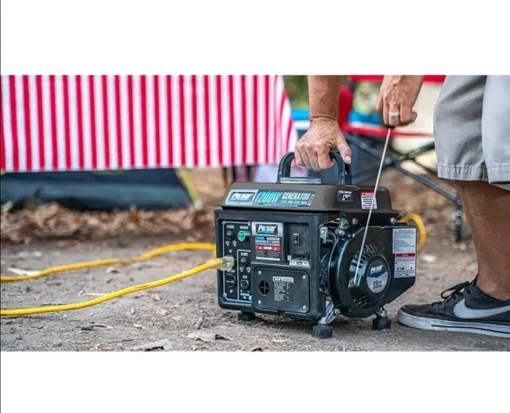 Pulsar Gas Powered Generator Portable 1200W Carrying Handle - Image 4 of 4