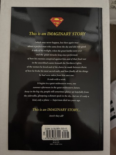 Superman Whatever Happened to the Man of Tomorrow Graphic Novel Alan Moore - Picture 2 of 2