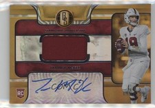 2023 Chronicles Draft Picks Gold Standard Rookie Jersey Tanner McKee Auto 16wc