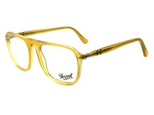NEW PERSOL PO 3359-V JACQUES 204 MIELE-YELLOW MEN EYEGLASSES 53MM 19 145