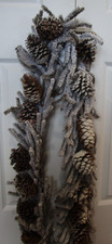 Pottery Barn Christmas winter woods Garland 6' New in box