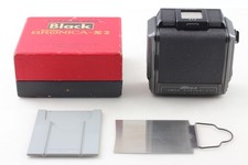 N MINT w/ BOX ZENZA BRONICA 120 6X6 Roll Film Back Holder For S S2 From JAPAN