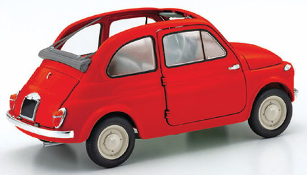 FIAT500 ミニカー　noreve 楽天市場】ミニカー フィアット500 ピンク色 1/18 NOREVノレブ