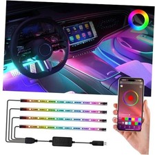 car led Lights Interior,car Ambient Lighting,Inside Lights 12V Dream Color APP