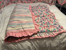 Nursery Bedding Set, Pink Floral Design