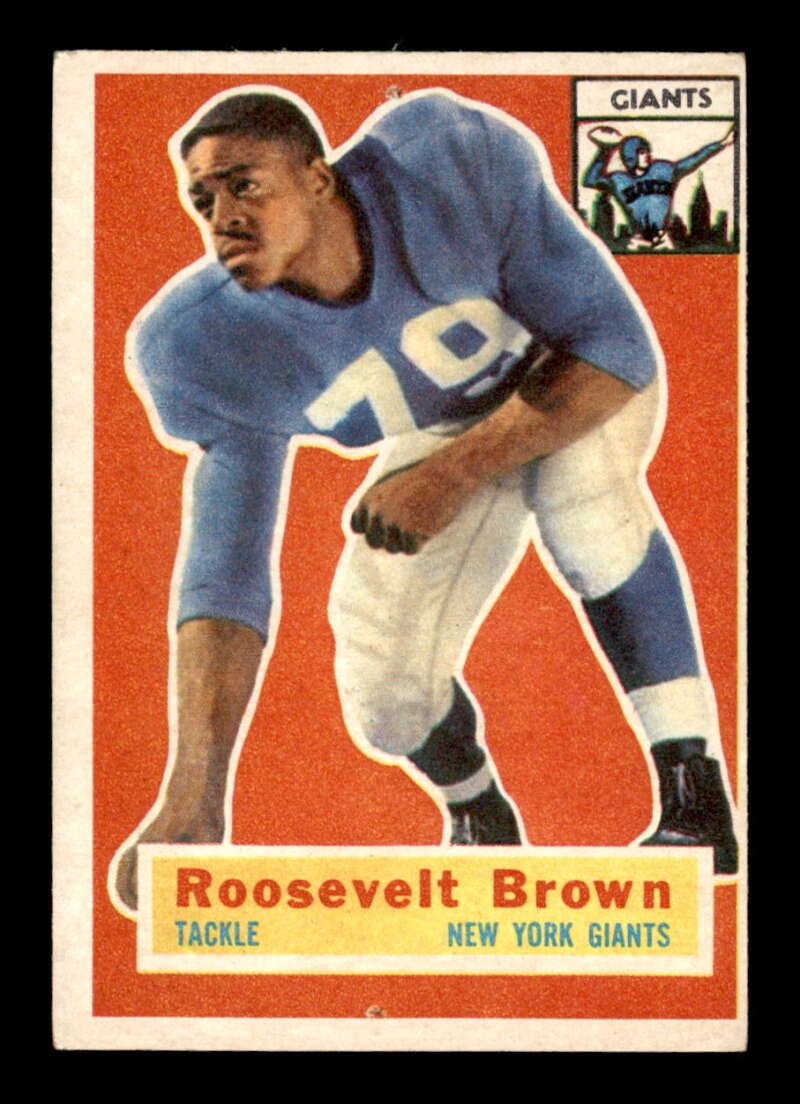 1956 Topps #41 Roosevelt Brown RC POOR X3710488