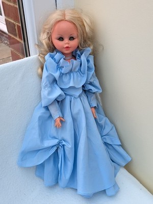 Migliorati Puppe Vintage Made in Italy Italienische Mode Historisch Blond