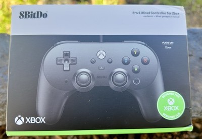 Brand New 8BitDo Pro 2 Wired Controller for Xbox Series X, Xbox One, PC Black