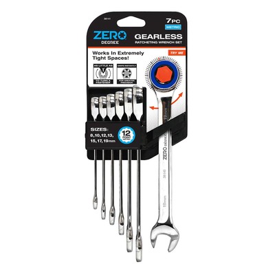 Zerodegree 38141 Zero Degree Metric Ultra-precise Gearless Ratchet Wrench Set