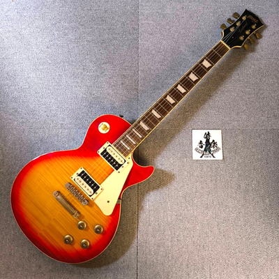Blitz by Aria Pro II Les Paul Custom Black Electric Guitar