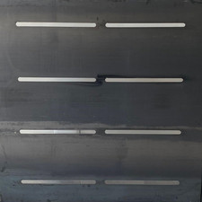 Lamiera Recinzione Ferro Grezzo S235JR Pannelli Divisori Frangivista (90X90 Cm (