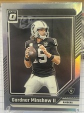 2024 Donruss Optic #100 Gardner Minshew II Holo Raiders Jaguars Colts Cardinals