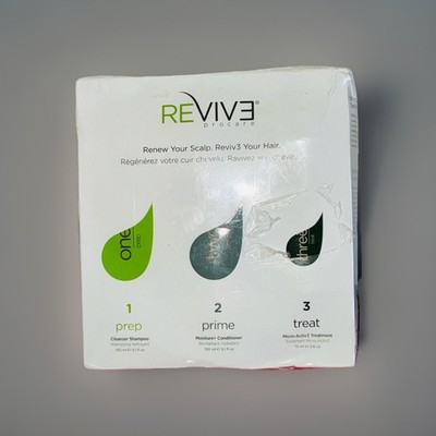 Hair Loss Kit. Revive Procare 3 Part System For Reducing Hair Loss