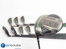 Left Handed Junior Ping Prodi-G Driver,Fairway,Hybrid,6-PW IRON SET (41" Driver)