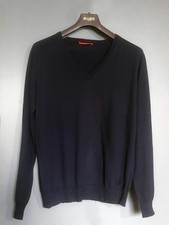 Prada Blue Cashmere Blend Sweater Size 54 IT 44US
