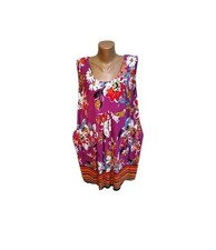 Women Ulla Popken Dress Multicolor Viscose XL
