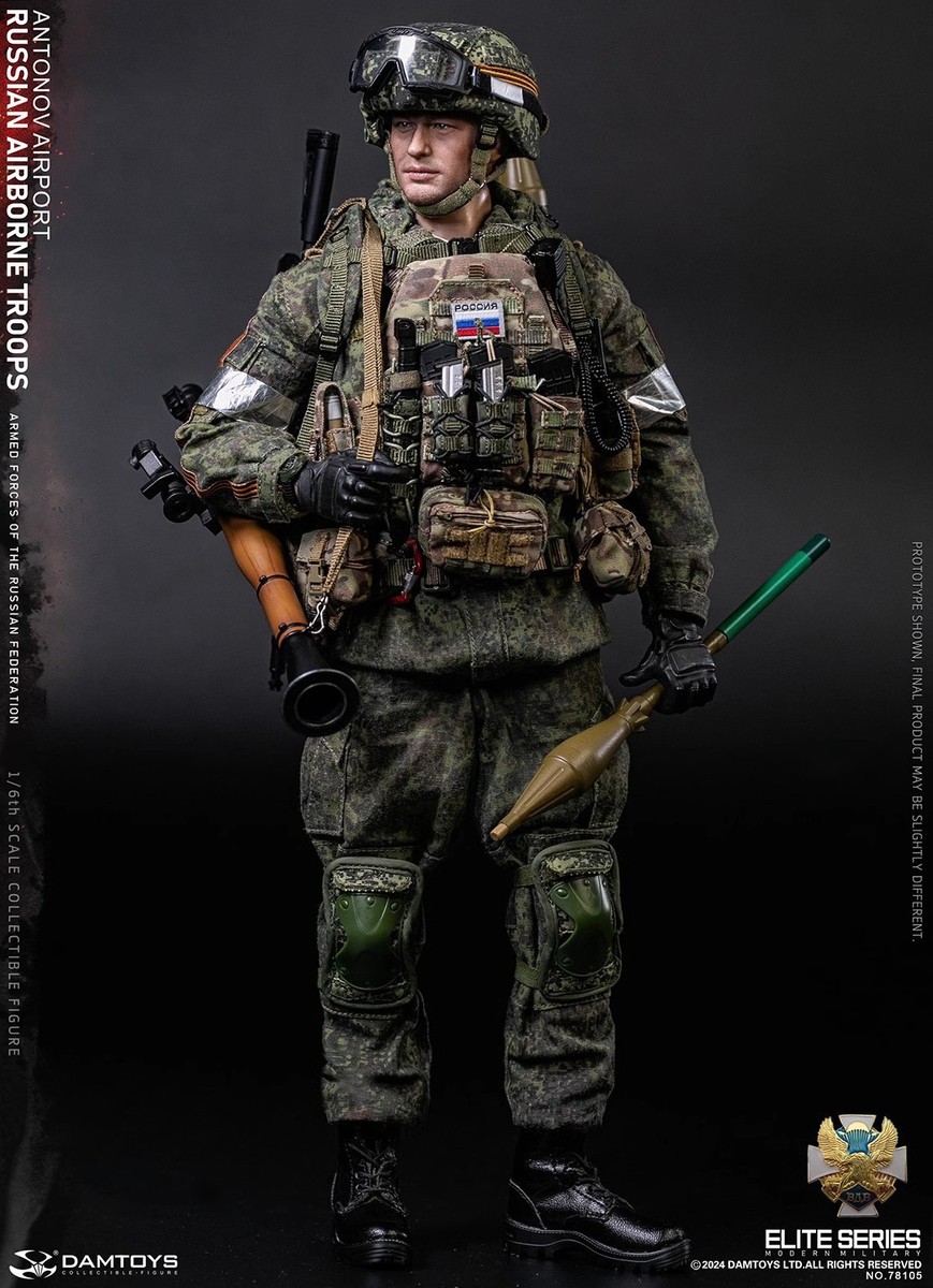 DAMTOYS 78105 1/6 Russian Federation VDV Airborne Force Action