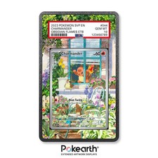 Charmander SVP 044 - Case mit erweitertem Artwork f&uuml;r Gradate Card Case
