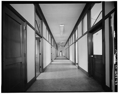 San Francisco California State Building 1995 Fifth Floor Corridor Interior
