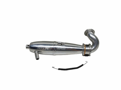 Hobao Hyper GPX4 Tuned Exhaust Pipe W Manifold Rc Part #18415