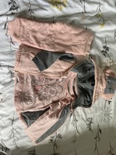 Disney Baby Girls Pink Gray Minnie Mouse Hoodie T-Shirt & Pants 3PC Set Size 12m