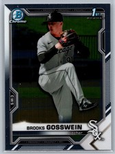 2021 Bowman Draft #BDC-21 Brooks Gosswein Chrome *WS