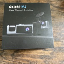 Galphi M2 3 Channels Dash Cam, Open Box Untouched. 1080P High Quality