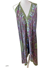 Jovani Designs Multicolor Halter V-Neck Maxi Dress ONE SIZE