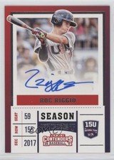 2017 Panini Elite Extra Edition USA Baseball Roc Riggio #USAT-RR Auto 8cx