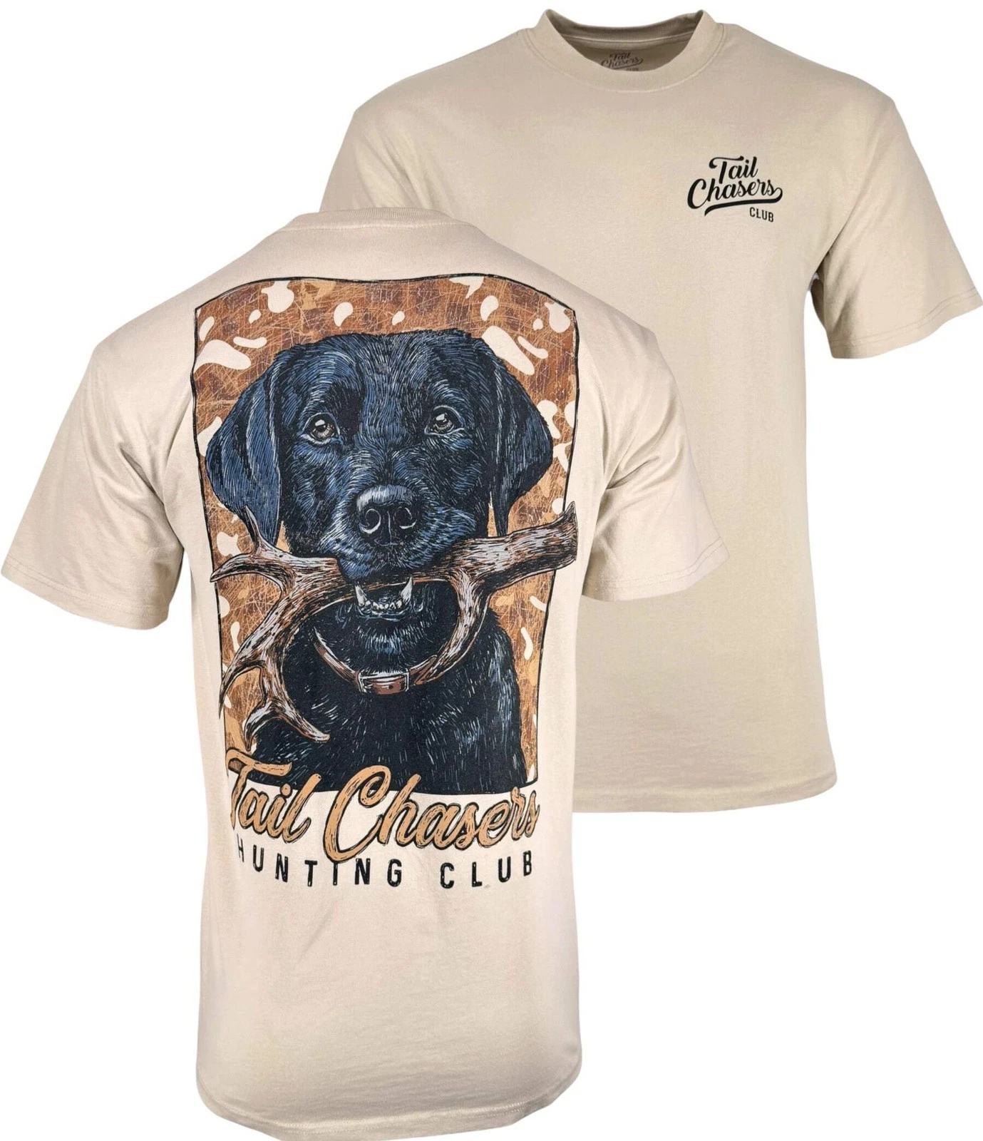 Tail Chasers Club Men’s T-shirt Fetch