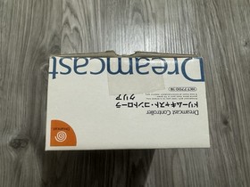 Dreamcast Controller Clear Boxed HKT-7700-18 Good SEGA 291